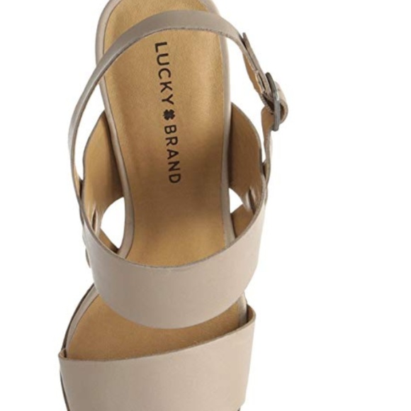 Lucky Brand Veneesha leather sandal NIB - Picture 4 of 5